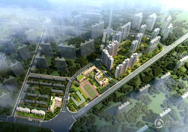 > 复地东湖国际(八期)效果图
