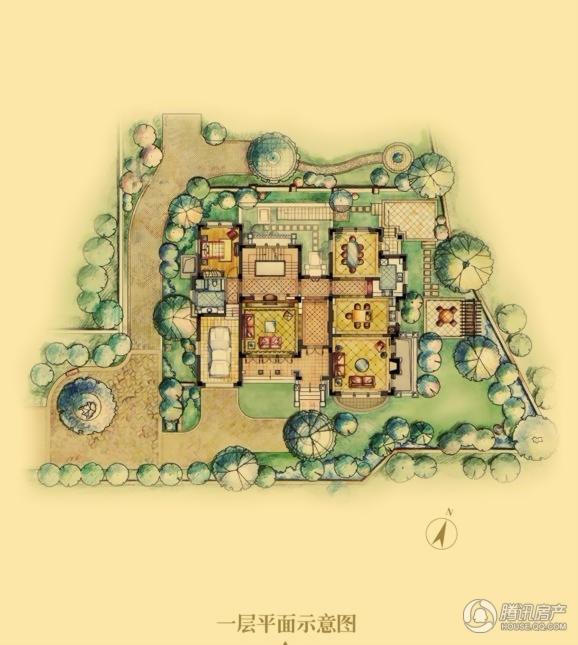 绿城富春和园户型图,富阳绿城富春和园别墅,富阳绿城富春和园_大山谷图库
