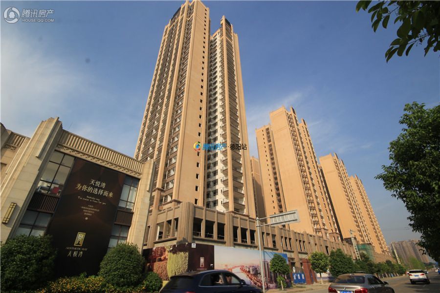 > 天悦湾实景图