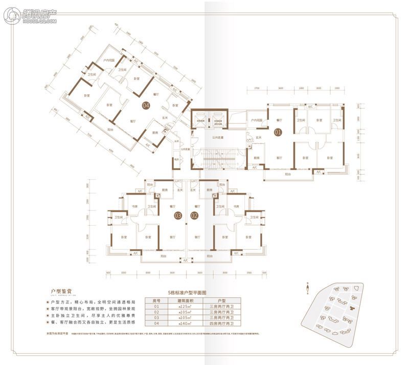 > 保利天汇户型图