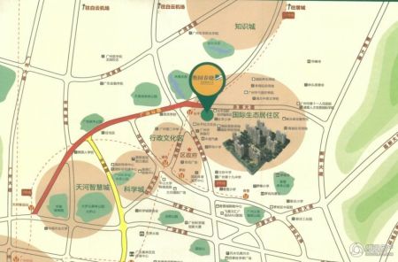 奥园西溪半岛地图_cninr 奥园春晓项目位于萝岗中心区板块,广州长岭居板块内,总占地面积60667平方米,建筑面积160662平方米,整体规划设计18栋高层洋房,共1212户,两梯四户设计,南北对流,小区配套托儿所、超市、商业街、篮球场、健身设施、地铁接驳巴士等,另引进奥园白金管家物业服务体系。居住区域未来配套有国际医院、国际学校、两所中学、五所小学、十所幼儿园、养老公寓等。项目主推75两房、90小三房、123三房、141四房户型。