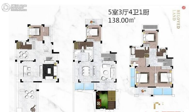 > 新力禧园户型图