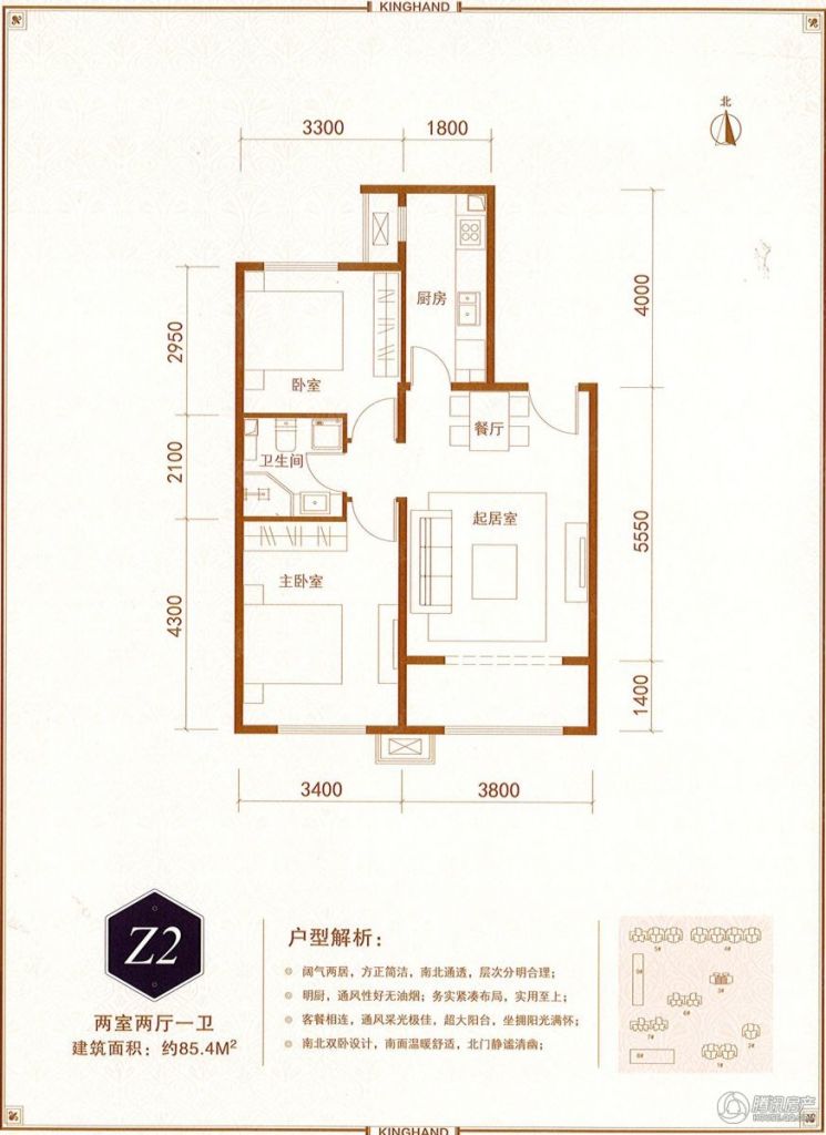 > 京汉东方名苑户型图