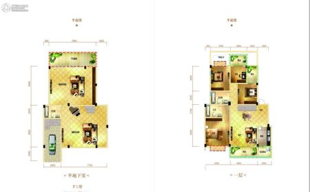 设计图分享 四合院设计图 南方 > 型简单合院设计图