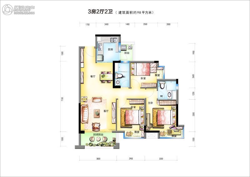 > 碧桂园十里江湾户型图