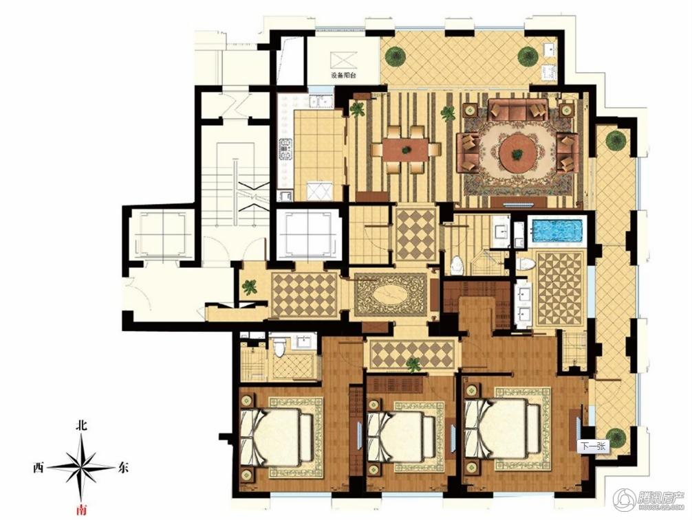 绿城上海玉兰花园户型图