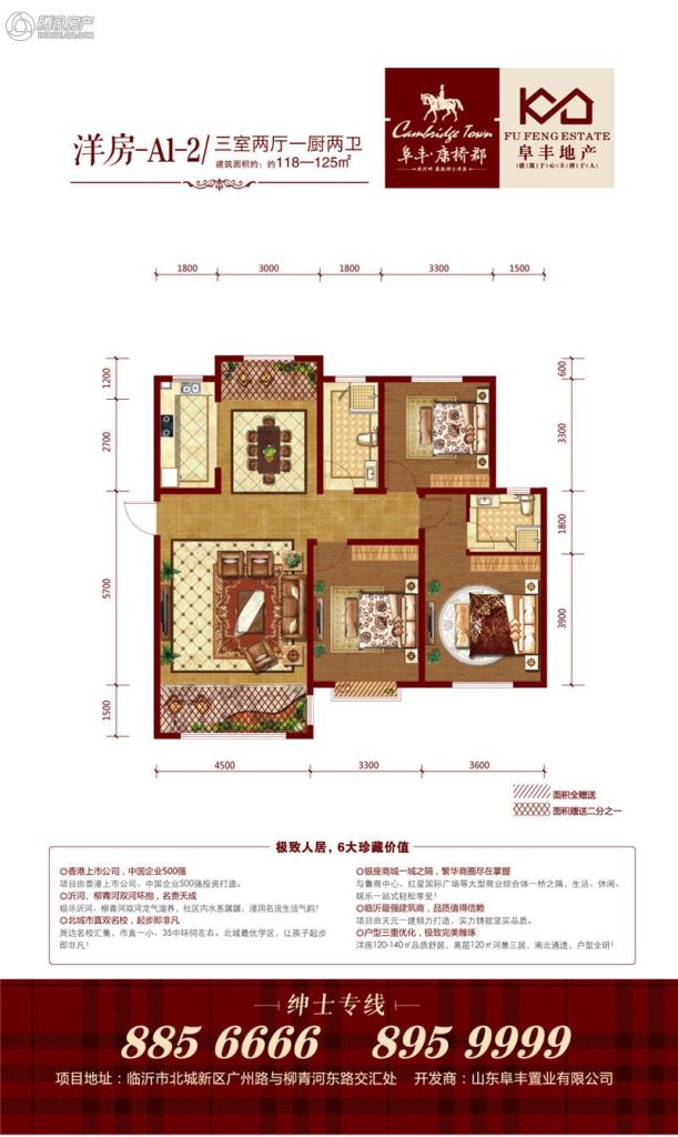 > 阜丰·康桥郡户型图