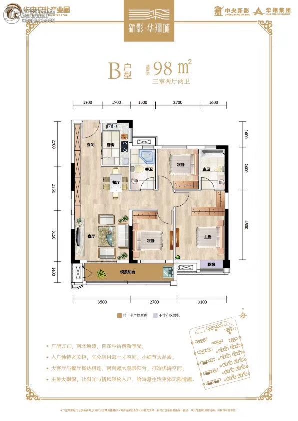 新影华翔城户型图