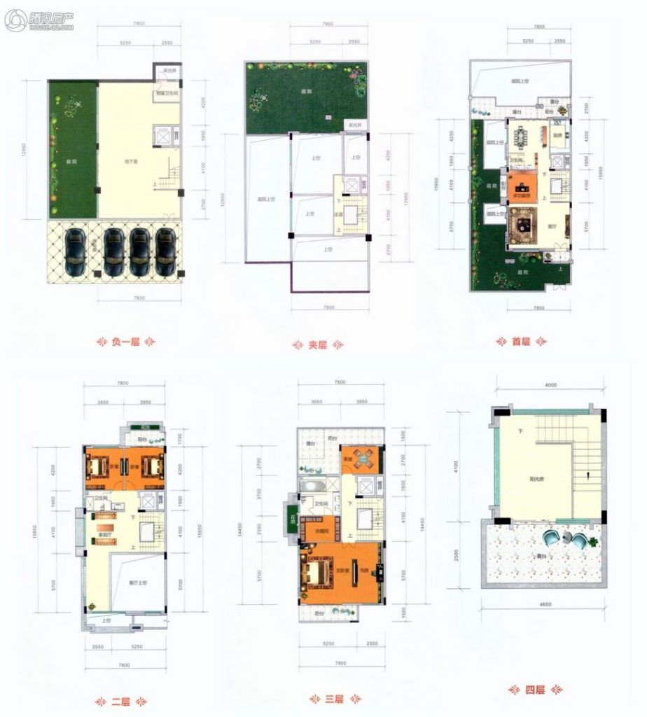 > 顺德华侨城·天鹅湖户型图