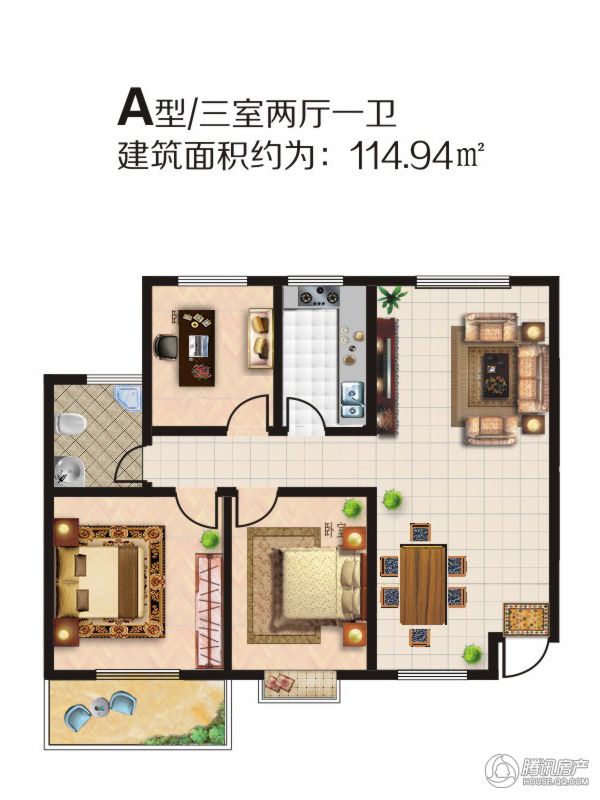> 金澜湾户型图