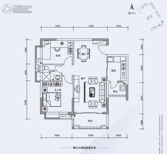 > 翔隆七色城邦户型图