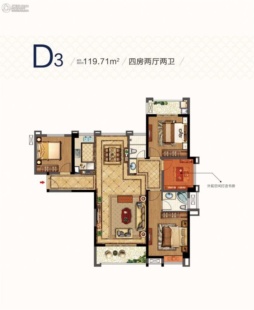 > 阳光城·翡丽公园户型图