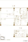 金奥费尔蒙公寓3室2厅3卫196平方米户型图