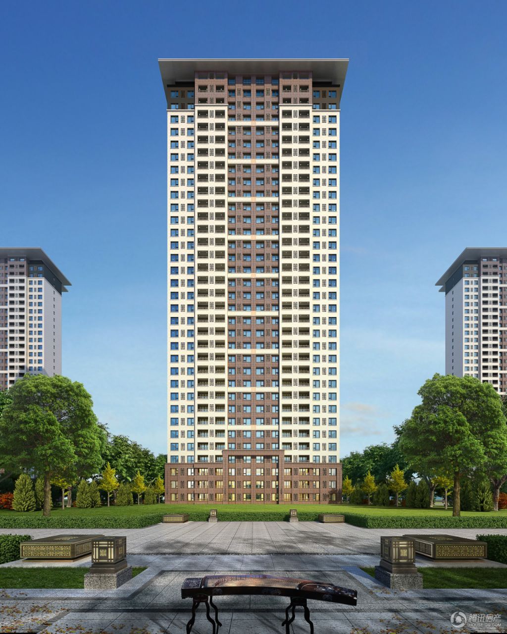 荥阳市新城郡望府房源在售均价8500元平