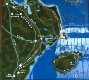 鲁能山海天交通图