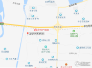 蓝光雍锦锦湖商铺交通图