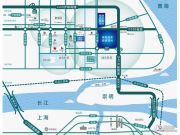 绿地奥莱缤纷广场交通图