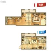碧桂园银亿・大城印象1室1厅1卫41平方米户型图