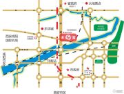 龙安居国际商贸中心交通图