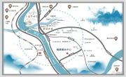 蓝城春江映月交通图