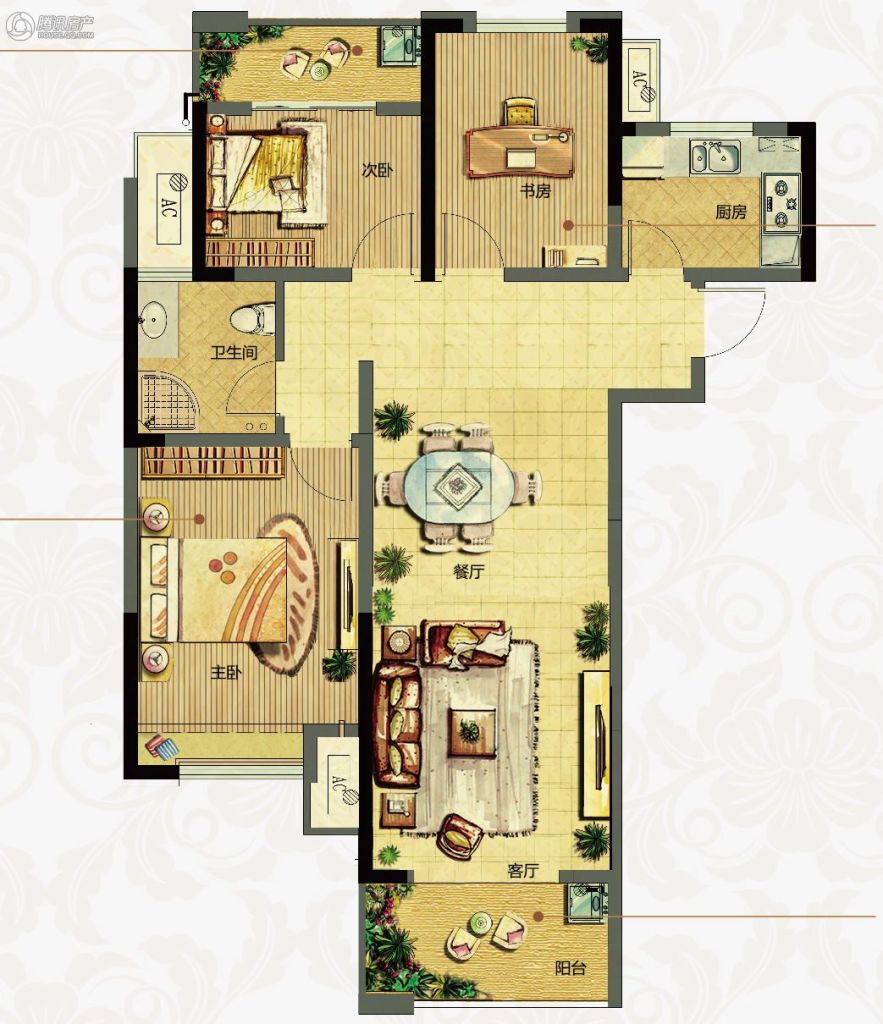 > 新地城市广场户型图