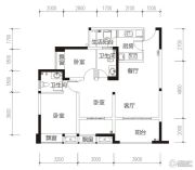 东山国际新城3室2厅2卫90--104平方米户型图