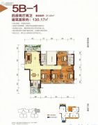桂林电子商城3室2厅2卫130平方米户型图