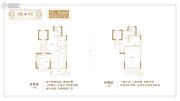 西华龙樾2室2厅2卫100平方米户型图
