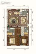 公馆18822室2厅2卫0平方米户型图