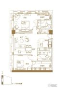 金奥费尔蒙公寓2室2厅2卫200平方米户型图