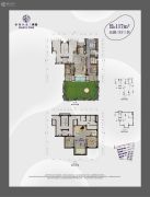 香港兴业・耦园5室2厅3卫0平方米户型图
