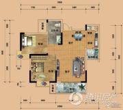 大上海商贸城2室2厅1卫0平方米户型图