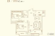 雍雅锦江2室2厅1卫91平方米户型图