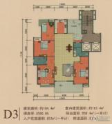 国际公寓0室0厅0卫184平方米户型图
