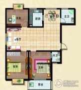 东方京都2室1厅1卫86平方米户型图