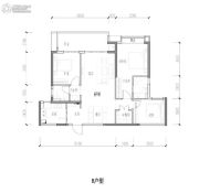 印湘江23室2厅2卫0平方米户型图