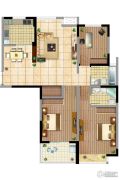 世佳紫缘公寓3室2厅2卫123平方米户型图