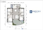三溪・江湾城4室2厅2卫0平方米户型图