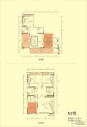 远大林语城洋房4室2厅3卫161--196平方米户型图