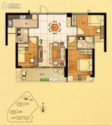 金紫世家3室2厅2卫99平方米户型图
