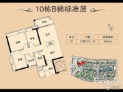 珠江嘉园3室2厅1卫0平方米户型图