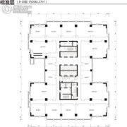 中国铁建1818中心0平方米户型图