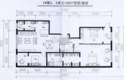唐宁ONE3室2厅2卫180平方米户型图
