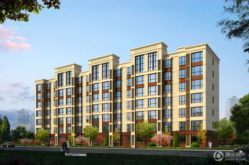 美树湾多层住宅效果图