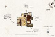 新南浔孔雀城3室2厅3卫140平方米户型图
