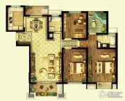 信达香堤国际3室2厅2卫142平方米户型图
