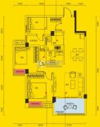 象山博望园3室2厅2卫0平方米户型图