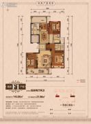 丽江半岛4室2厅2卫143--165平方米户型图