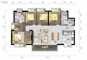皇马郦宫4室2厅2卫0平方米户型图