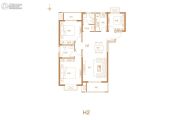 五建新街坊3室2厅2卫123平方米户型图